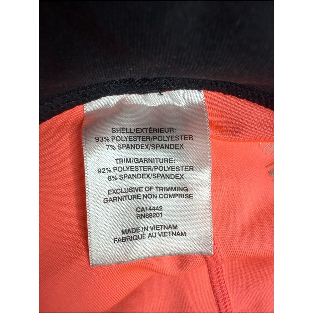 MPG shorts dual neon tie dye Black & Coral Tie-Dye Athletic Shorts - Picture 8 of 10